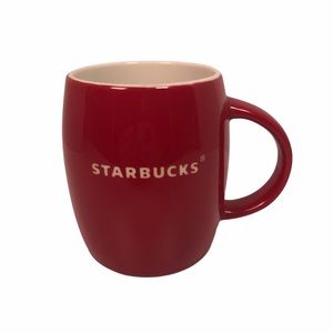 Starbucks red coffee mug